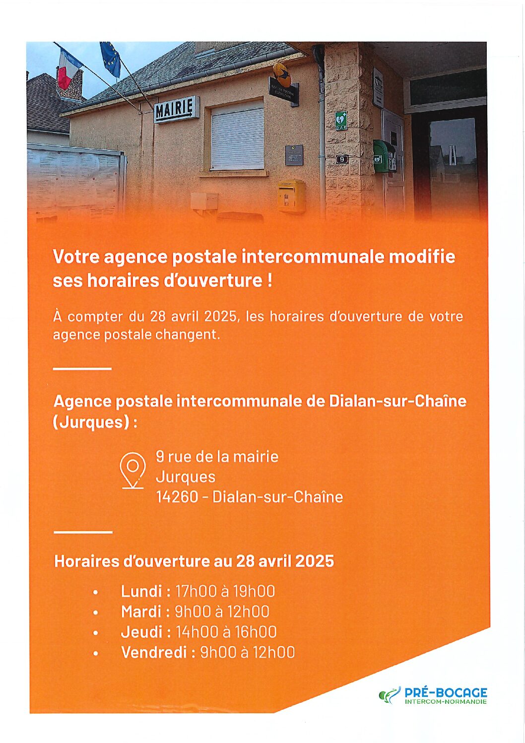 A compter du 28 avril