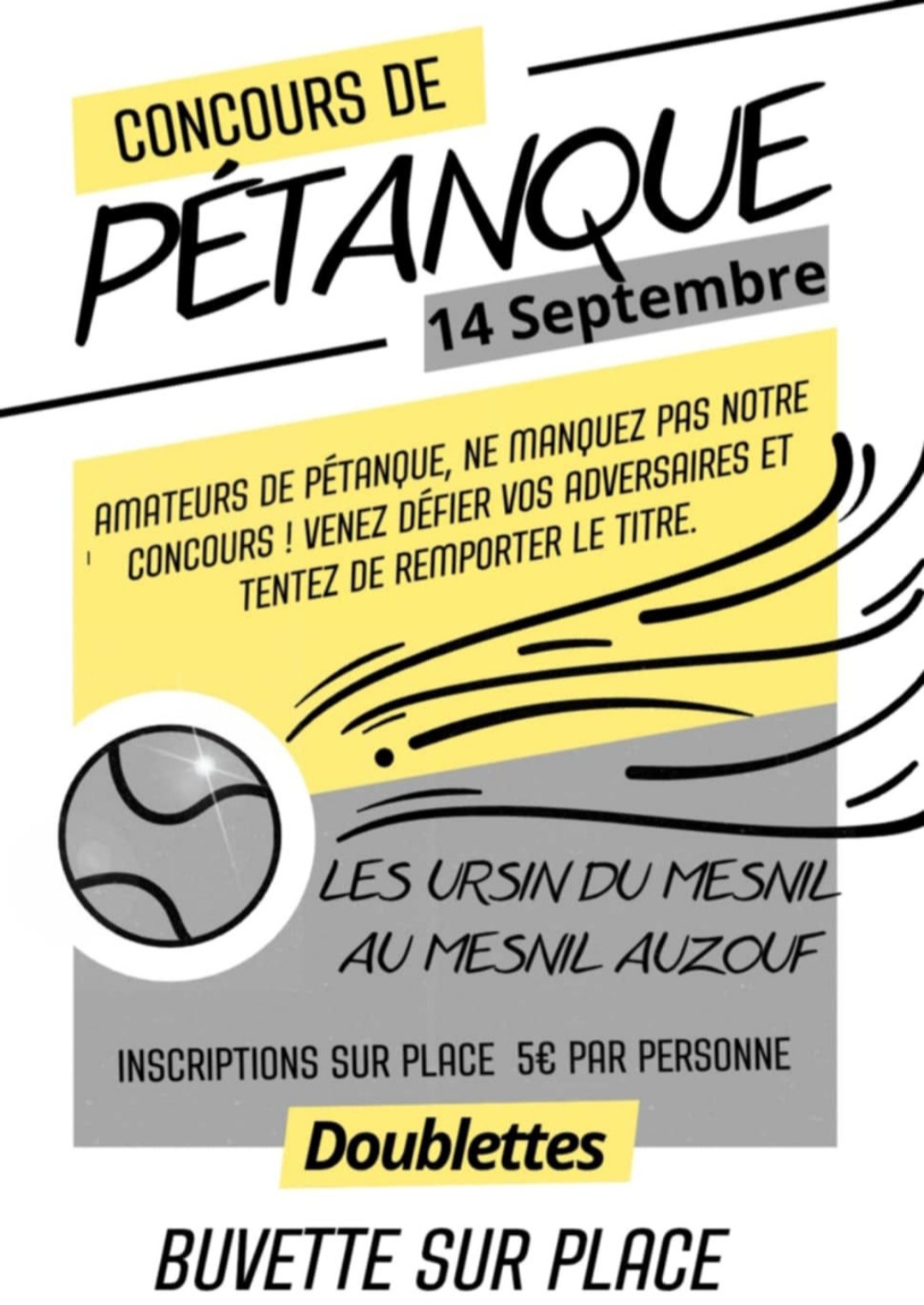 Dimanche 14 septembre