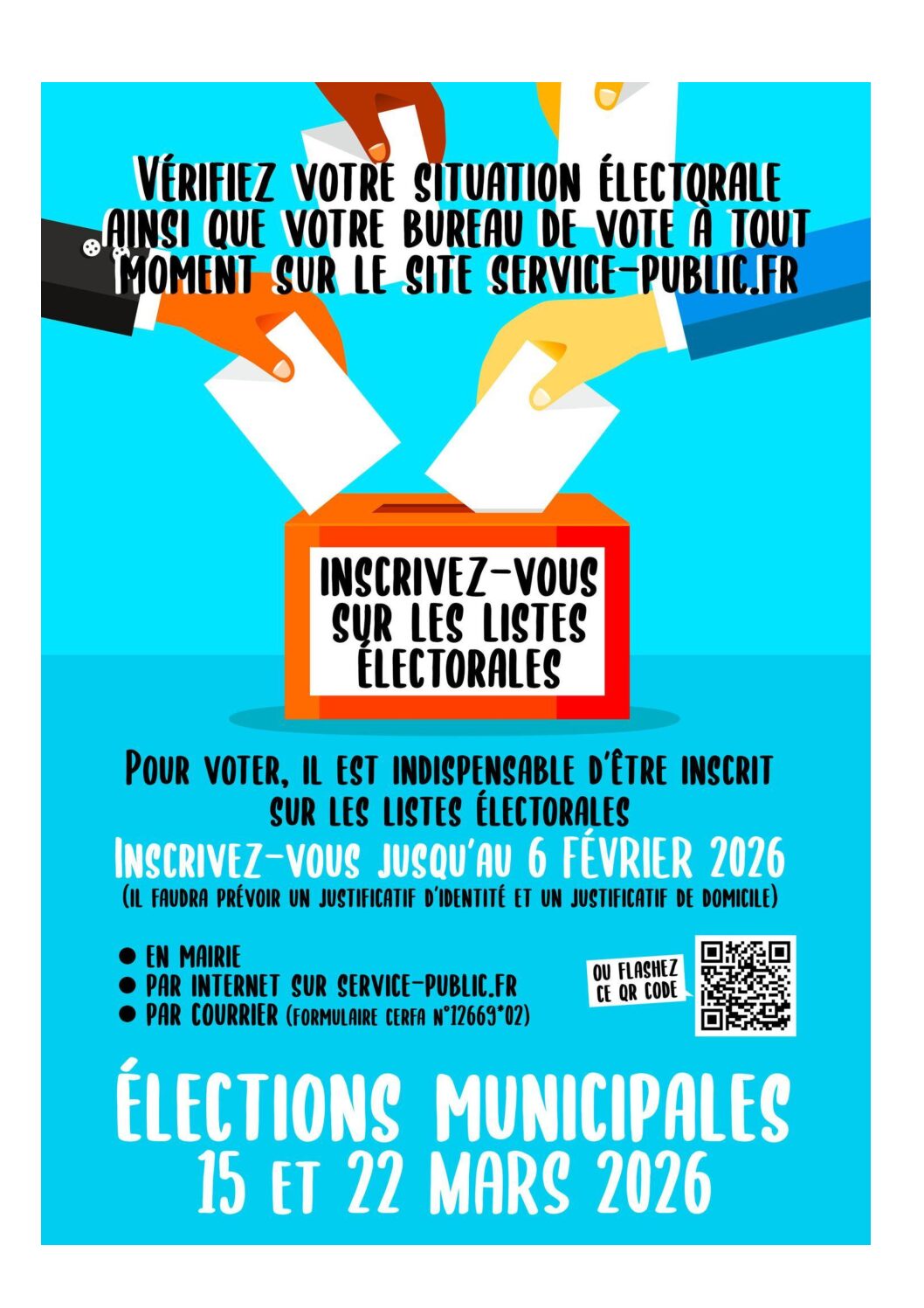 Elections municipales 2026