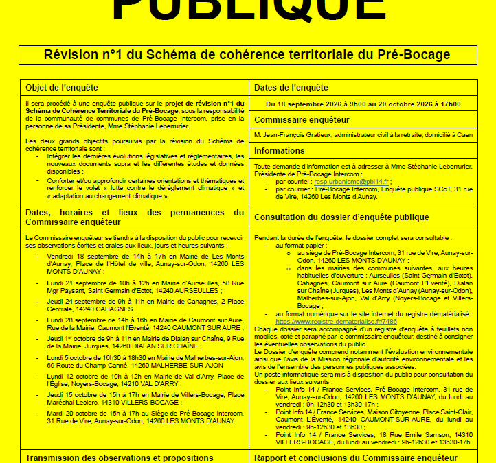 Enquête publique