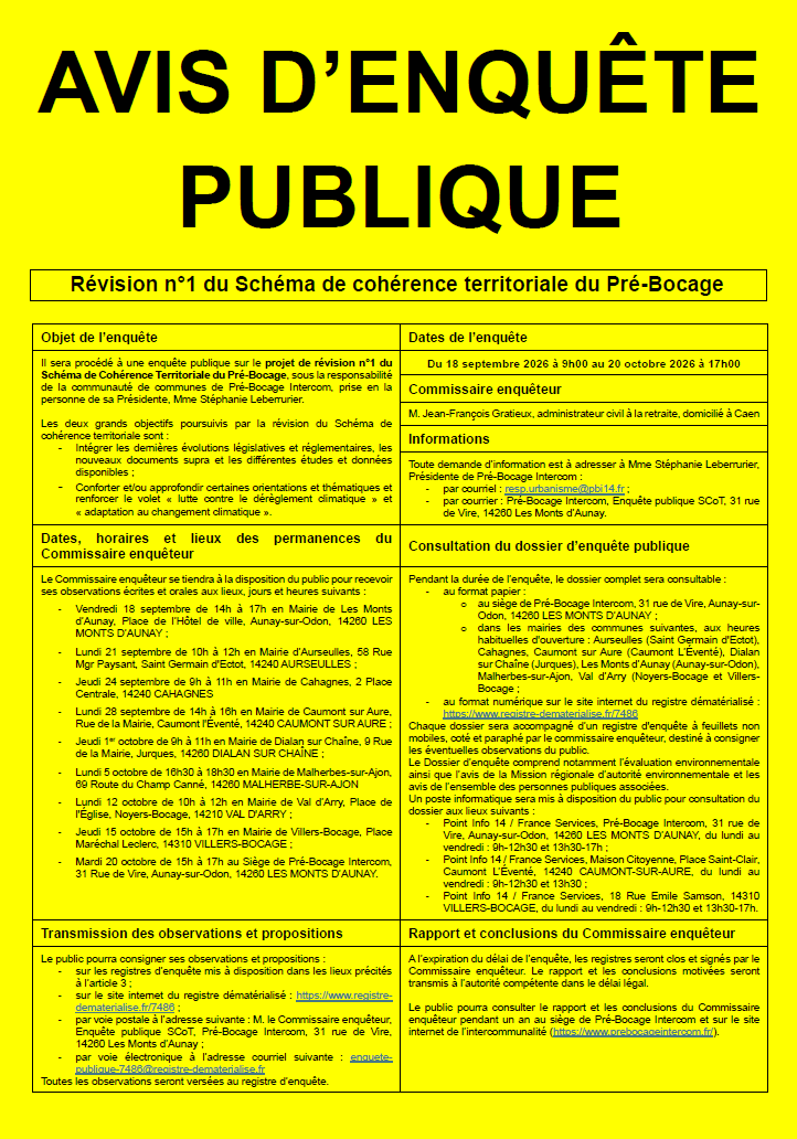Enquête publique